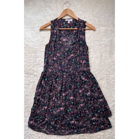 William Rast Devondra Studded Peasant Dress, Size XS - Picture 2 of 10